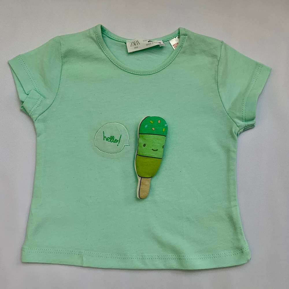ZARA Mini short sleeve t-shirt
